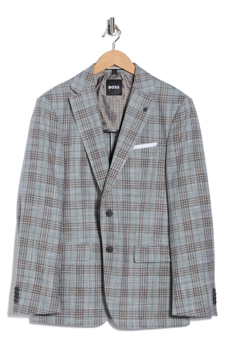 Hutson Virgin Wool Blend Sport Coat, Alternate, color, LIGHT/ PASTEL GREEN