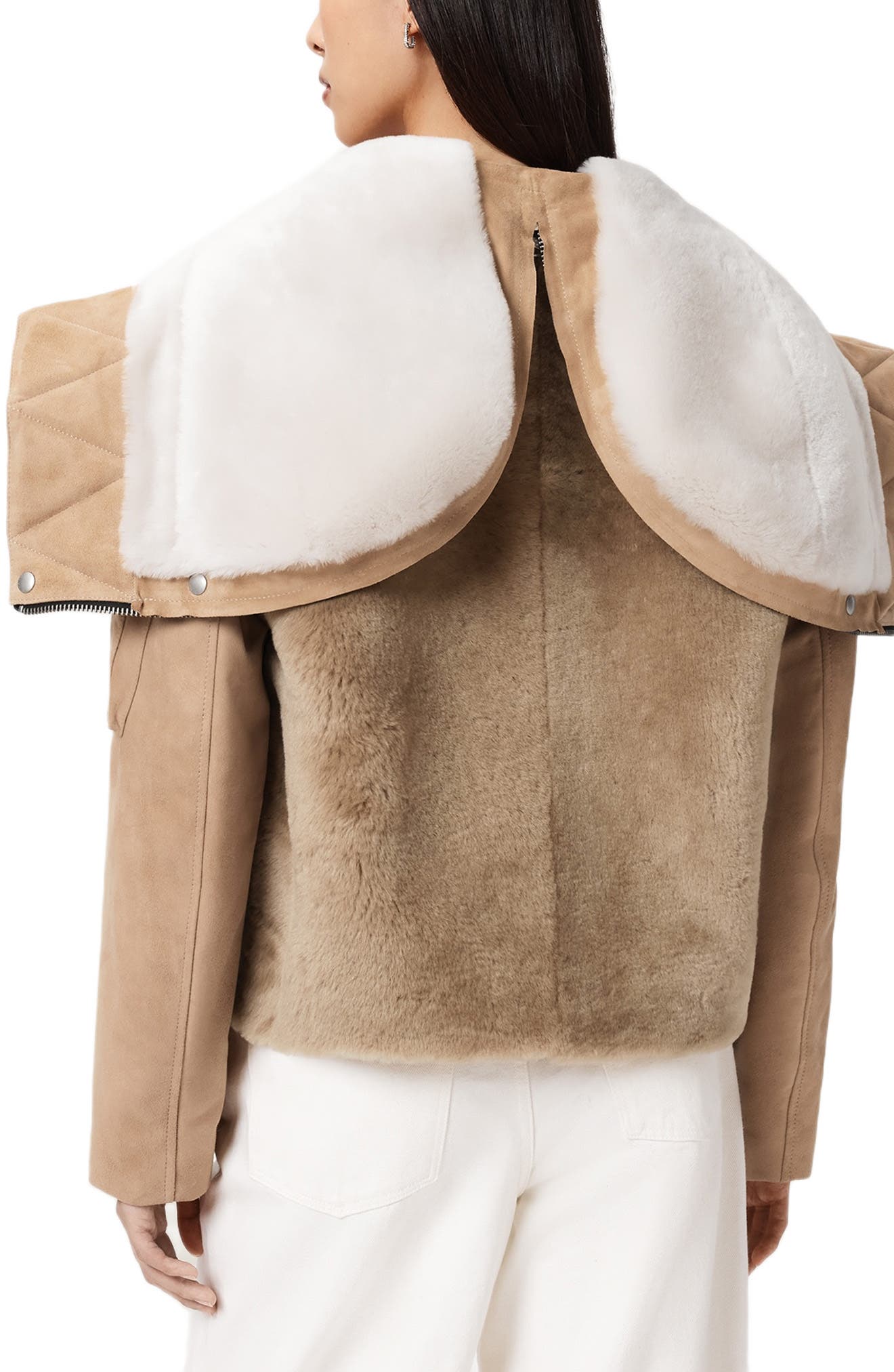 Dexter Genuine Shearling Bomber Jacket - image 2
