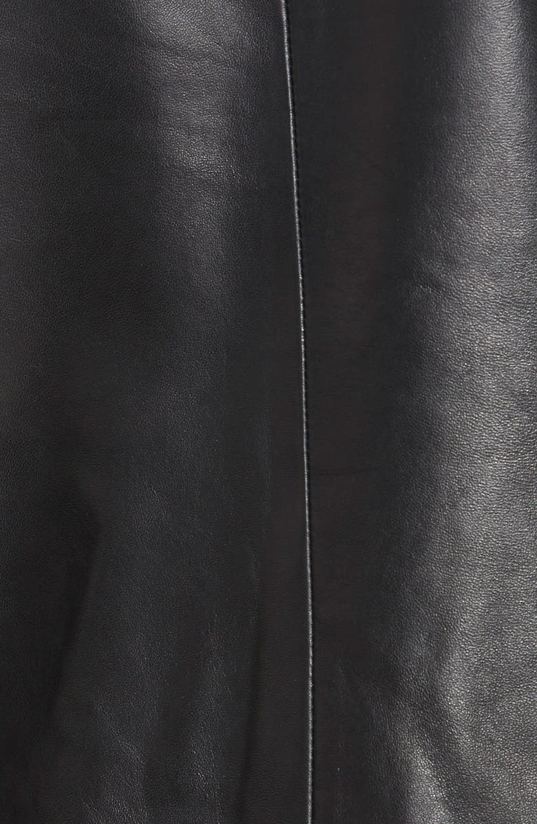 Halogen<sup>®</sup> Leather Jacket, Alternate, color,
