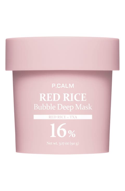 Red Rice Bubble Deep Mask
