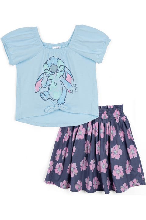 Lilo & Stitch 2-Piece T-Shirt and Skirt Set