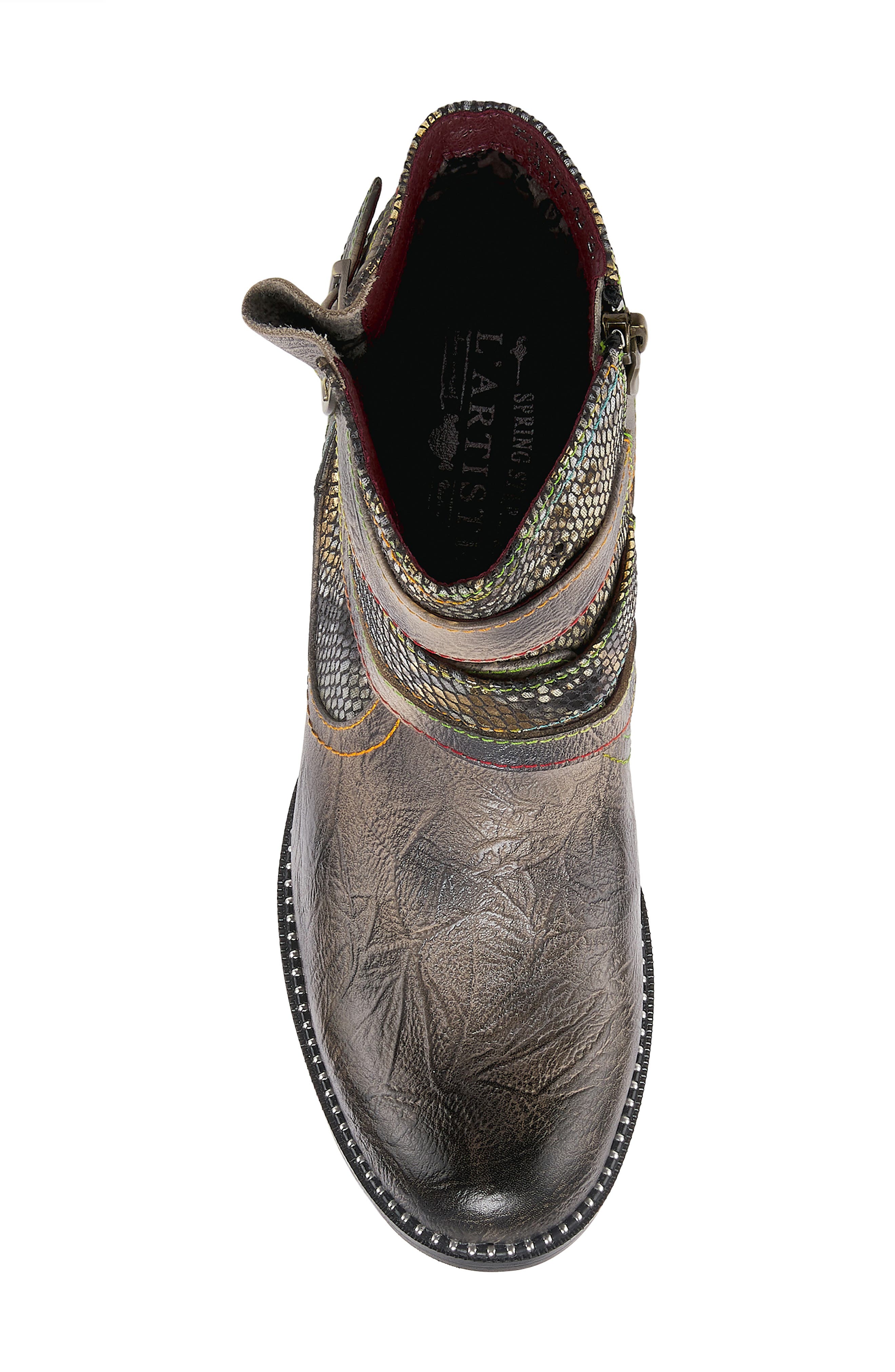 Spring Step L'Artiste Zhamsha Shine Bootie, Alternate, color, 