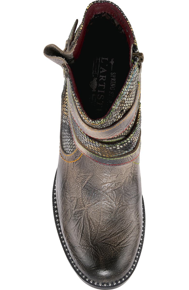 Spring Step L'Artiste Zhamsha Shine Bootie, Alternate, color,