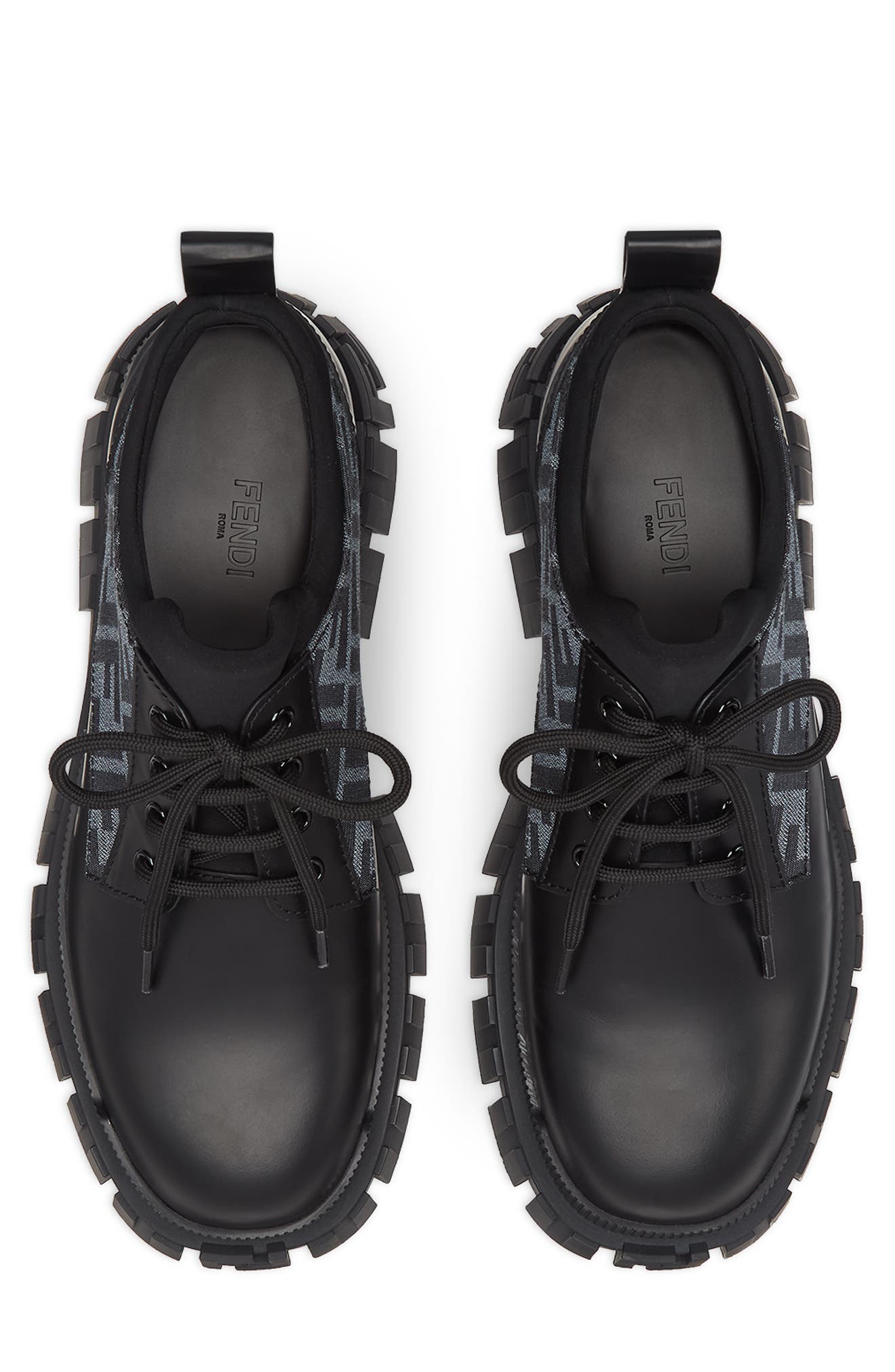 Fendi Force Lug Sole Derby, Alternate, color, 