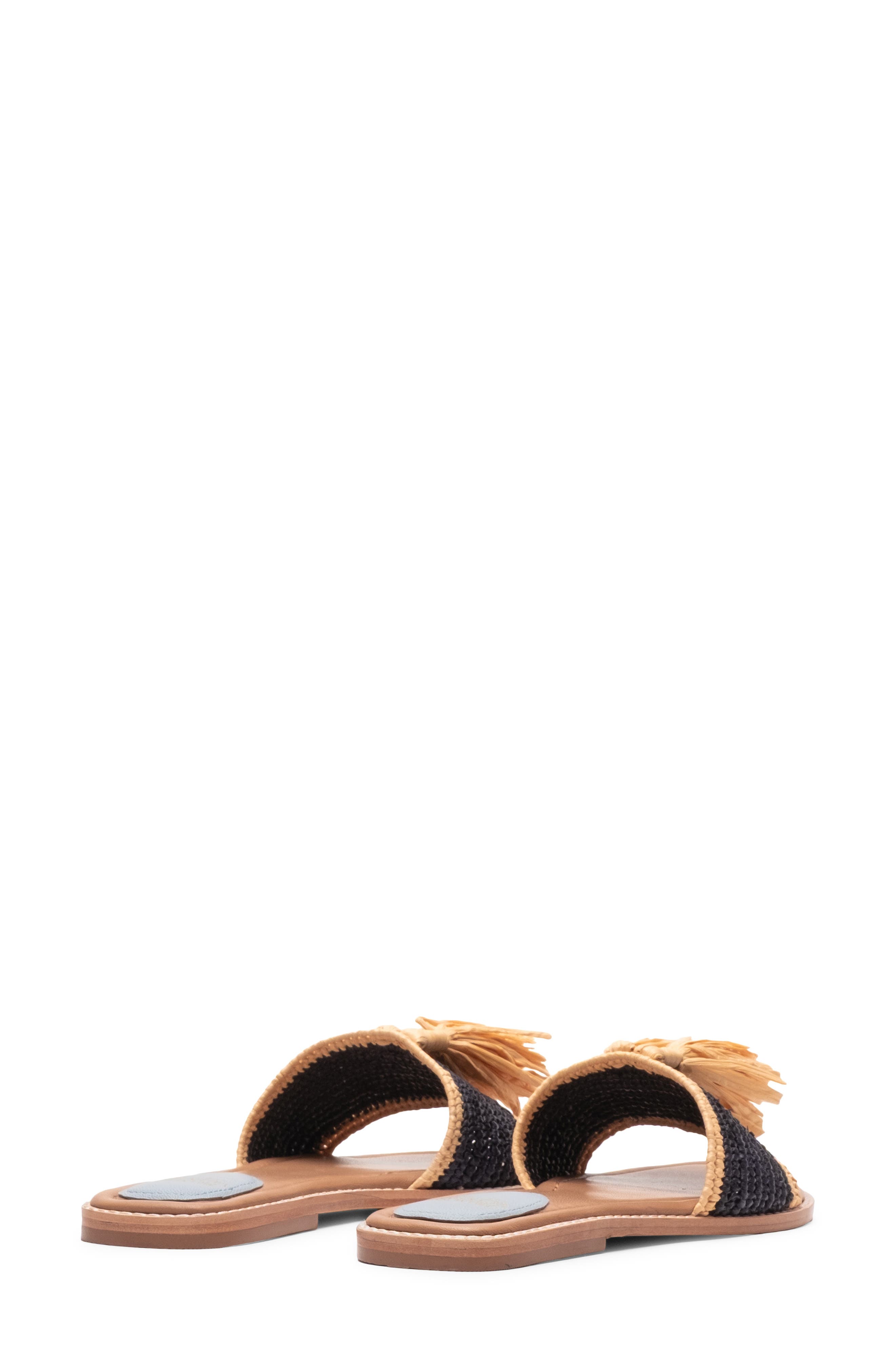 Frances Valentine Tassel Slide Sandal, Alternate, color, 