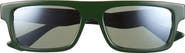 Gucci 54mm Gradient Rectangular Sunglasses