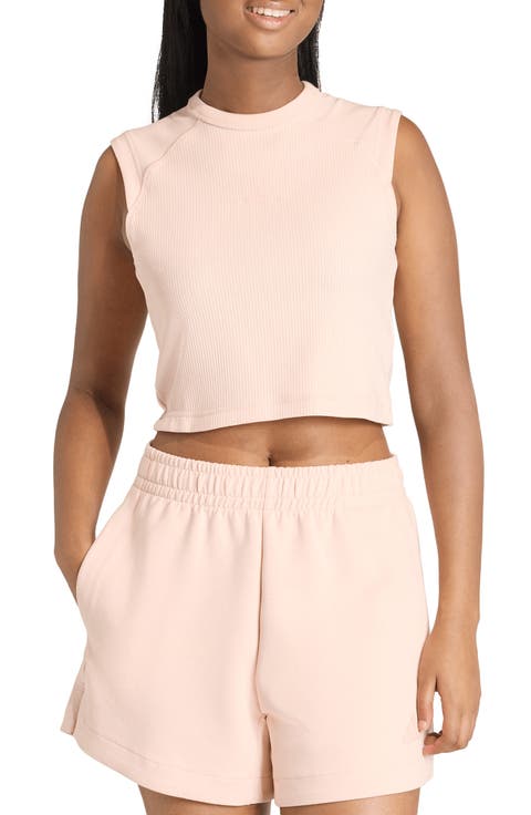 All Szn Ribbed Crop Tank