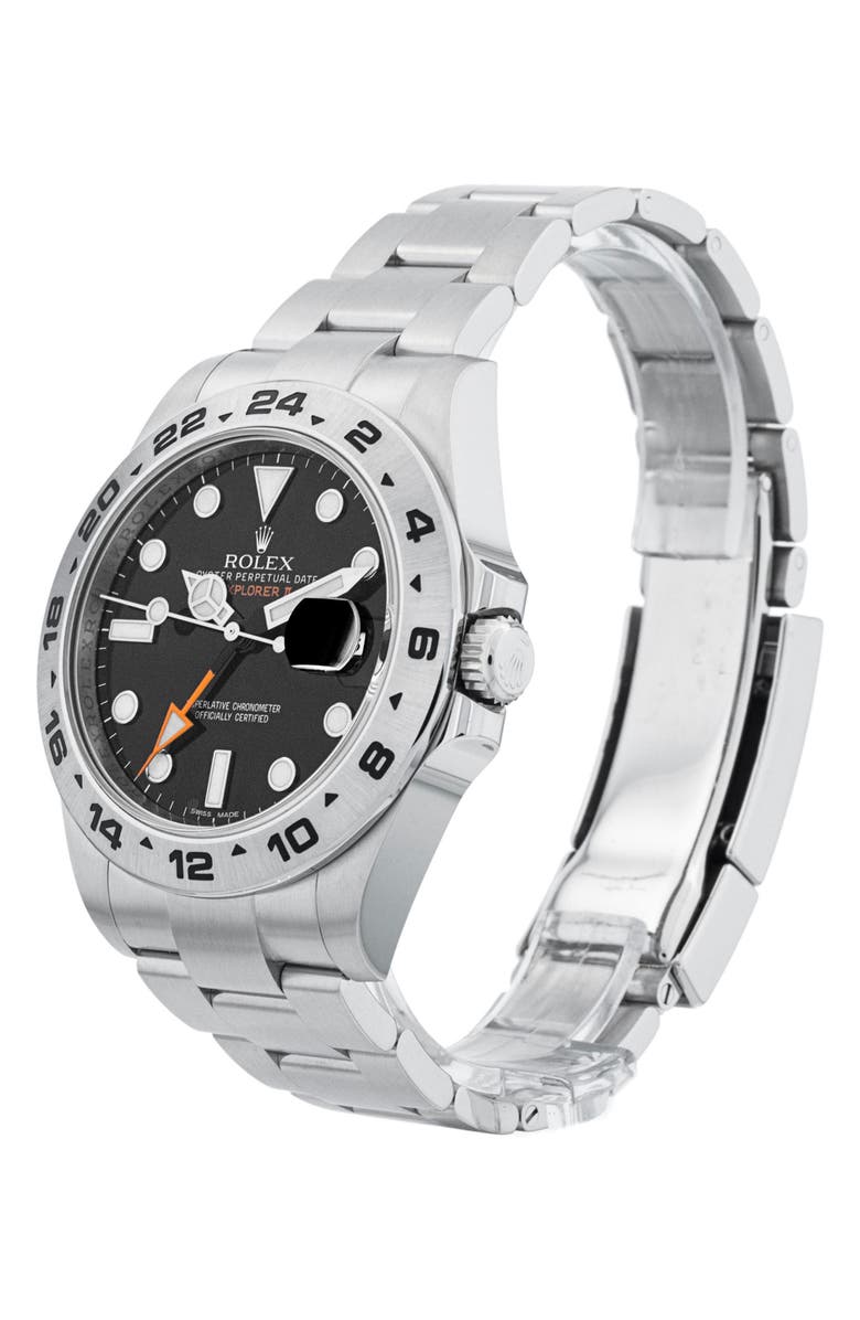 Watchfinder & Co. Rolex Preowned 2015 Explorer II Automatic Bracelet Watch, 42mm, Alternate, color, 