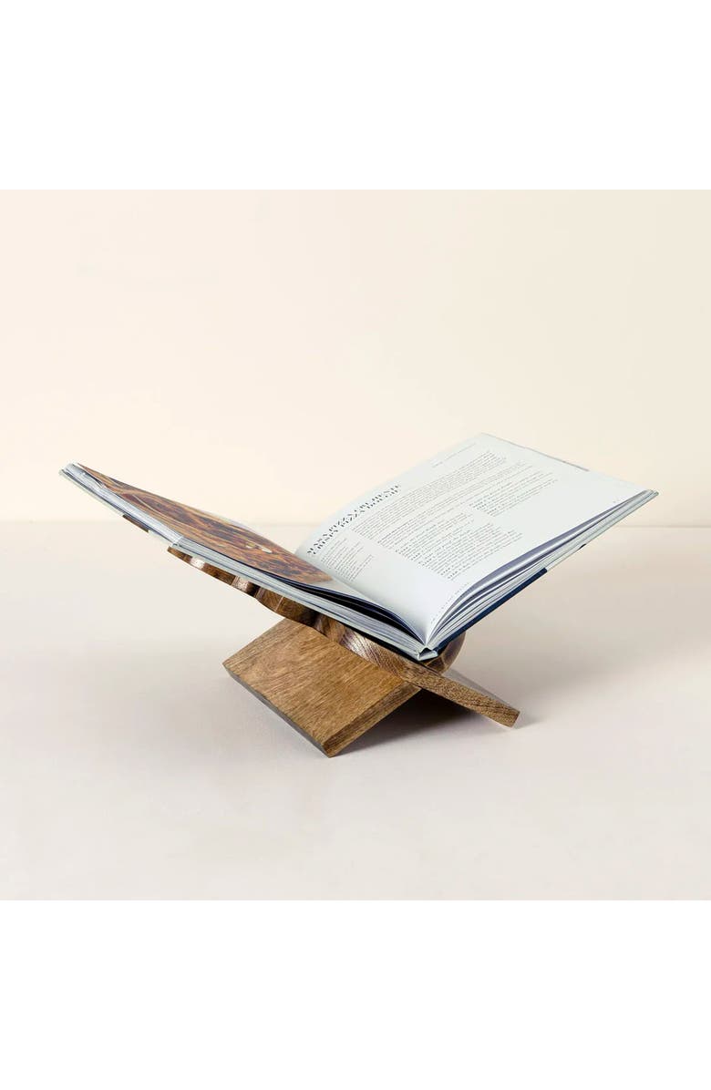 Uncommon Goods Bee Cookbook Stand, Alternate, color, Brown