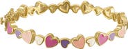 FZN Kids' Enamel Heart Bracelet