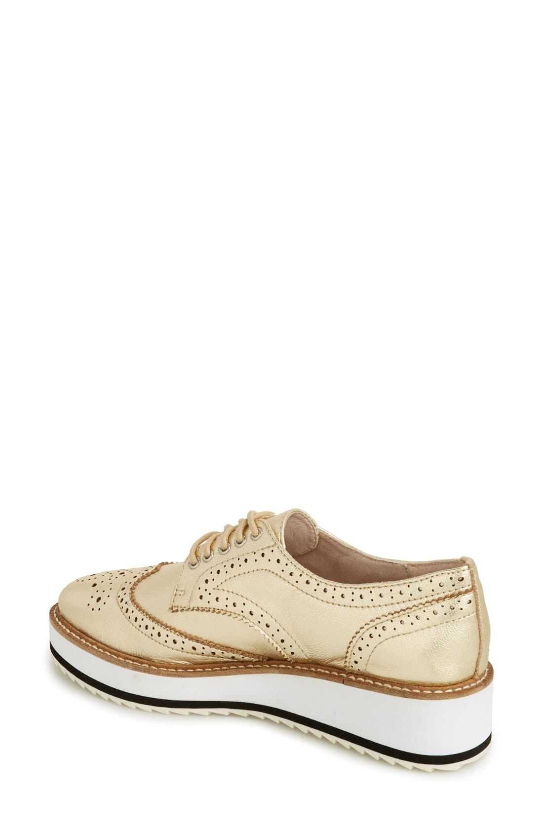 Emma Platform Oxford, Alternate, color, MATTE GOLD