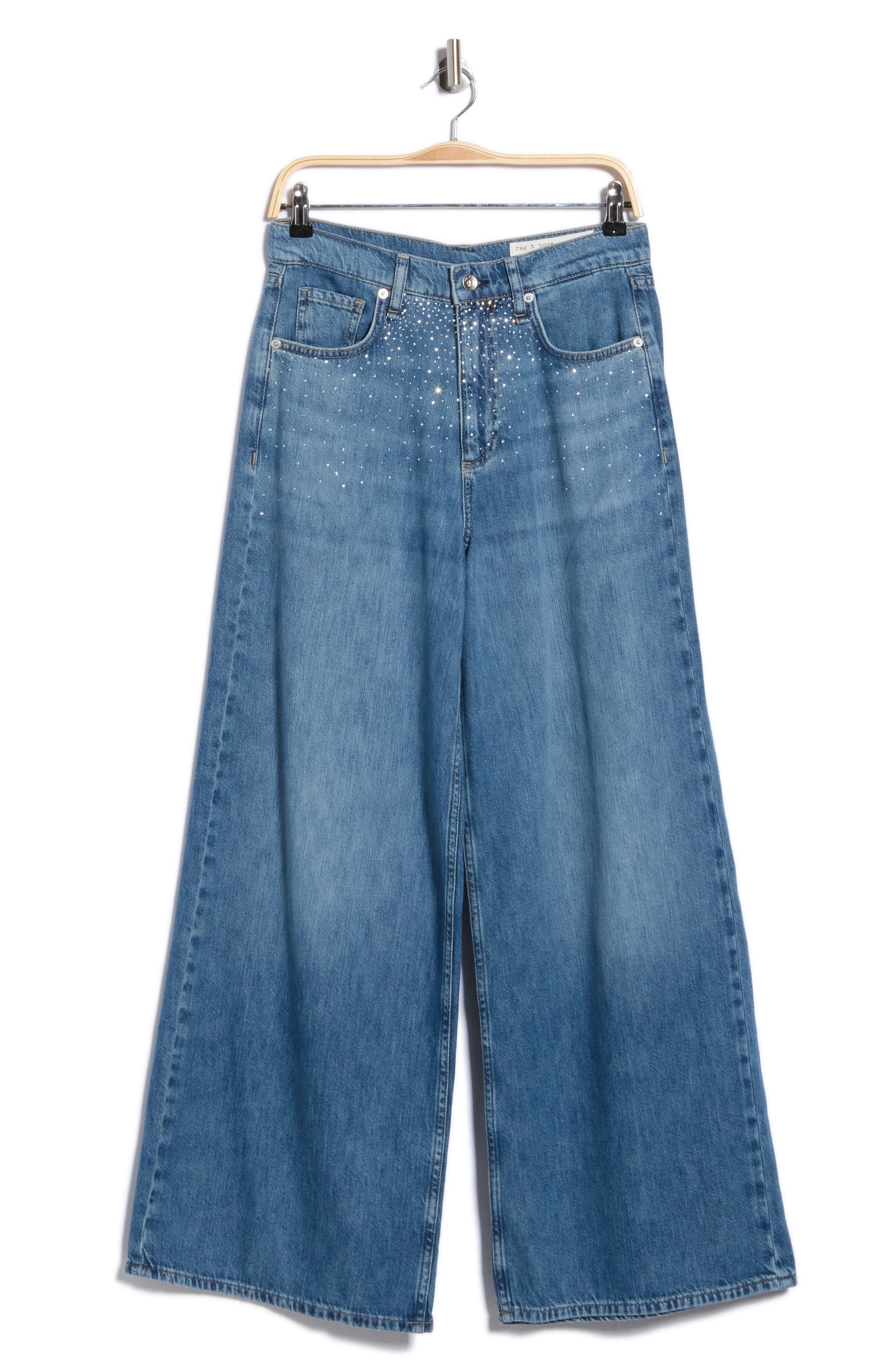Serena High Waist Wide Leg Jeans