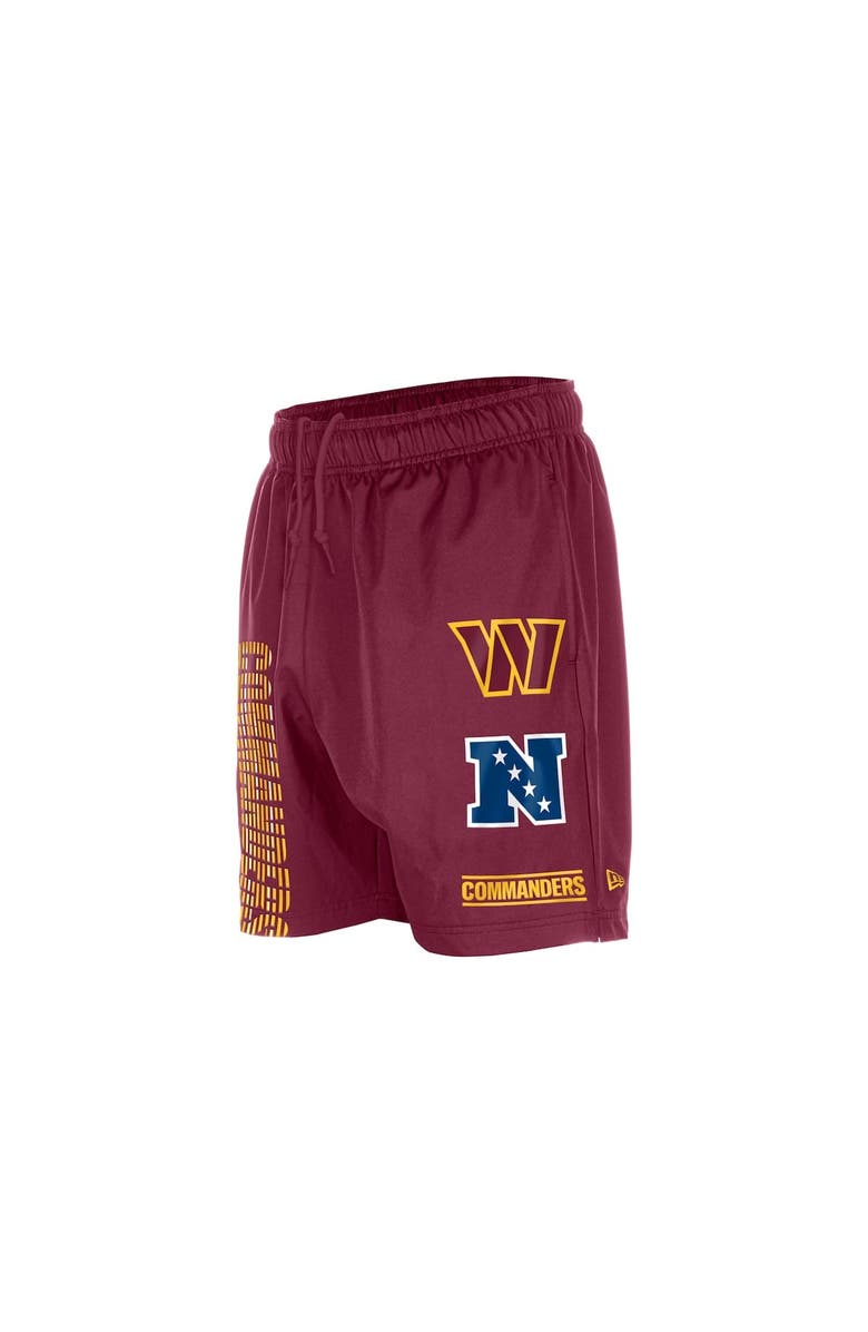 New Era Men's New Era  Burgundy Washington Commanders Match Shorts, Alternate, color, Burgundy