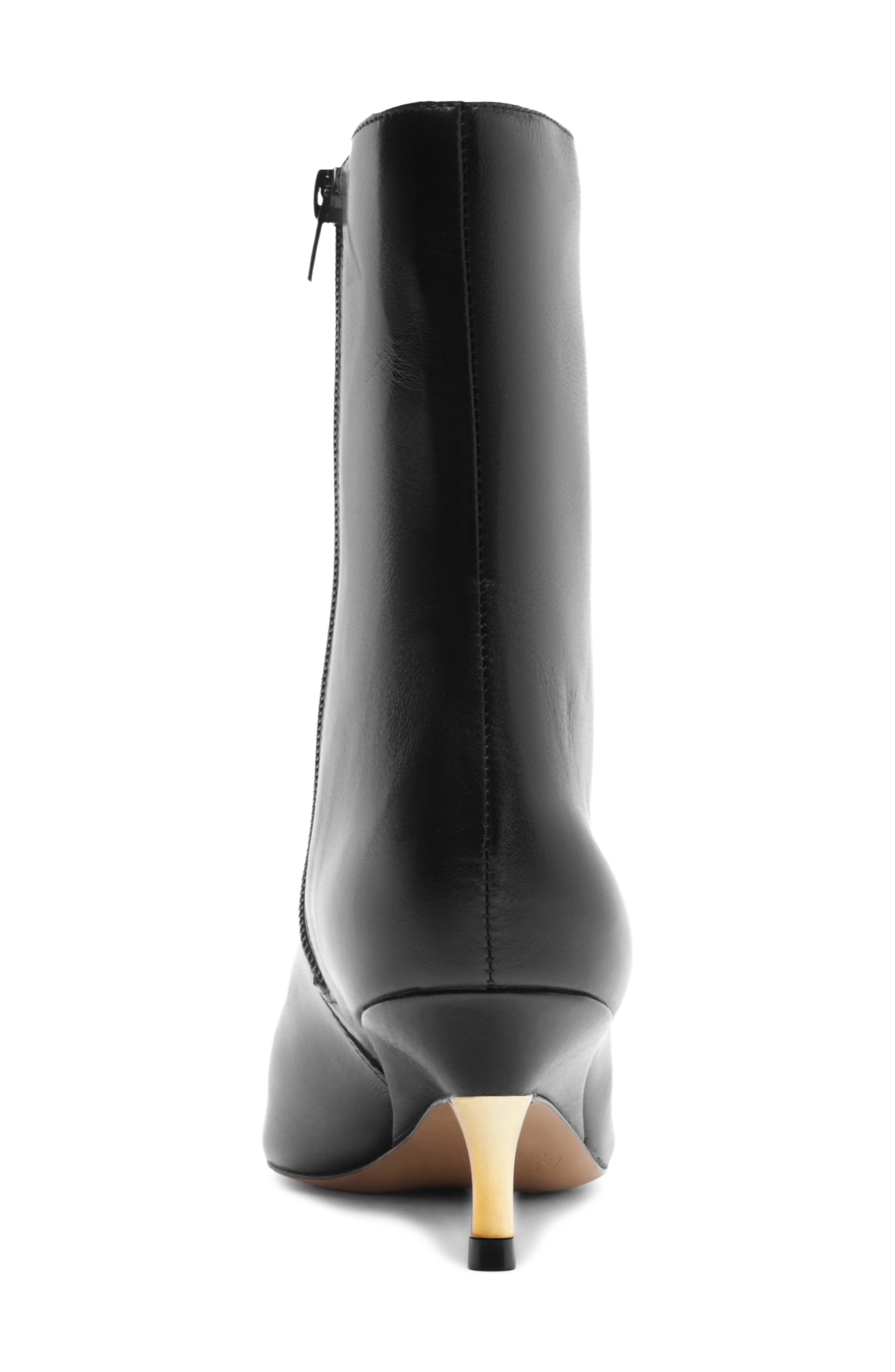 Dani Bootie, Alternate, color, BLACK