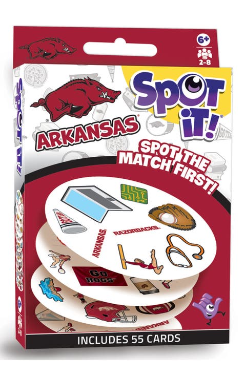 Arkansas Razorbacks Spot It! Card Game