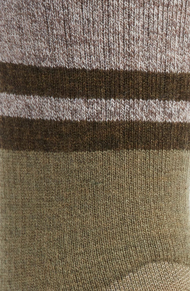 Smartwool Hike Full Cushion Lolo Trail Wool Blend Crew Socks, Alternate, color, Winter Moss