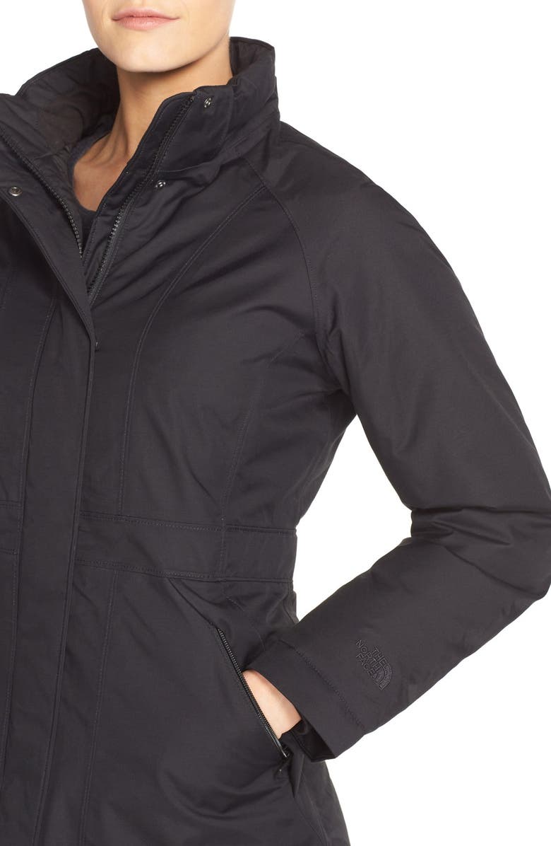 The North Face 'Arctic' Parka with Removable Faux Fur Trim Hood, Alternate, color,