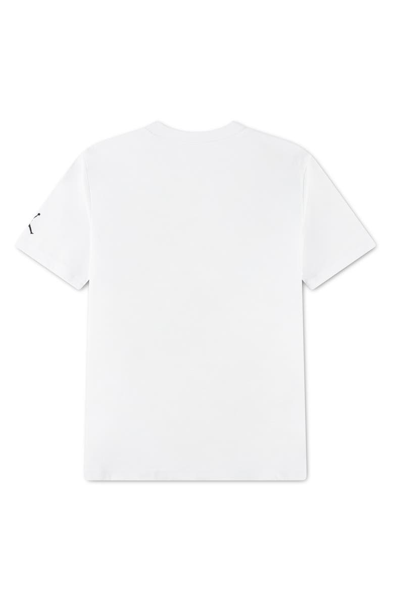 Jordan Kids' Merch Allover Print T-Shirt, Alternate, color, White