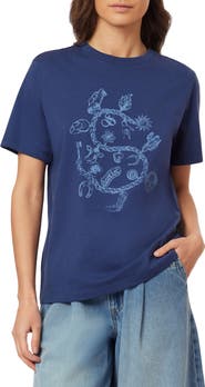 Scotch & Soda Charmed Cotton Graphic T-Shirt