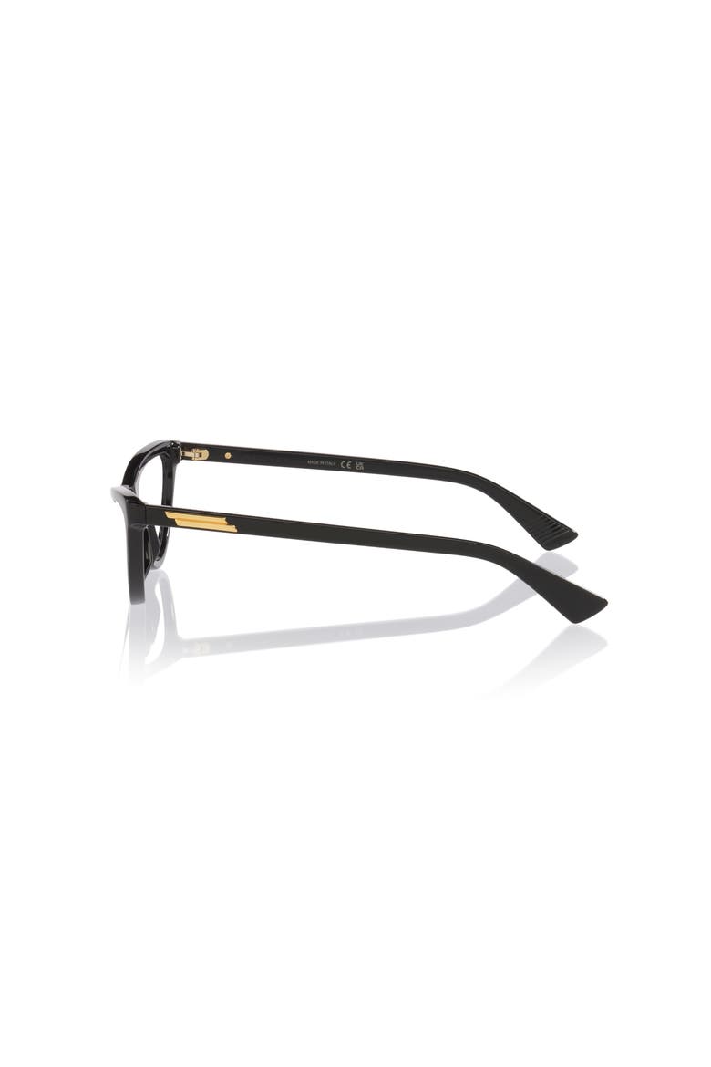 55mm Cat Eye optical glasses, Alternate, color, Black