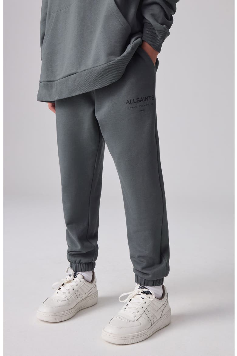 Kids' Underground Logo Cotton Joggers, Alternate, color, GREY
