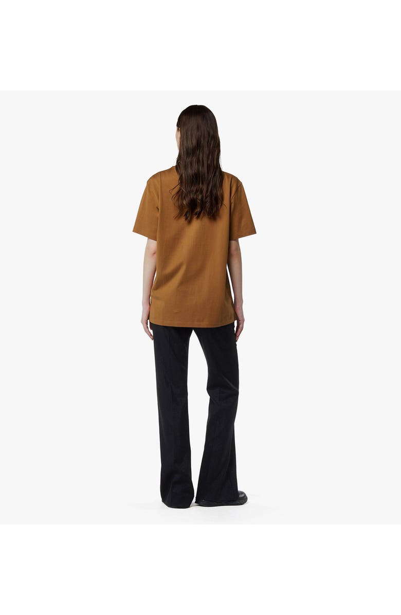 MCM Essential Logo Pocket T-Shirt in Organic Cotton, Alternate, color,