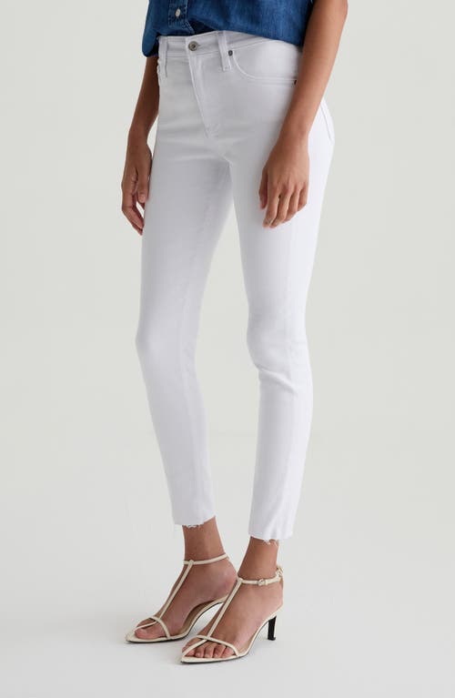 Ag Jeans Farrah Skinny Ankle In White