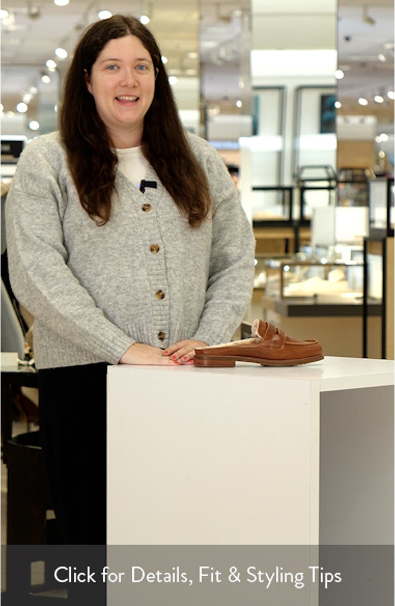 Lock Faux Shearling Lined Mule, sales video thumbnail