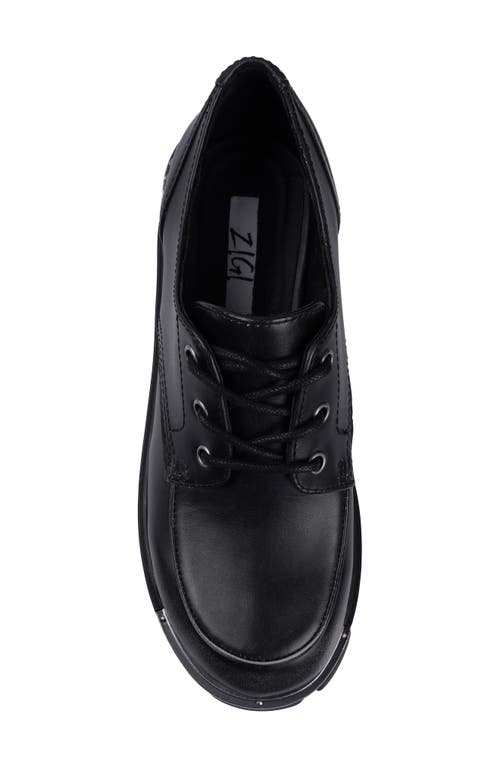 Zigi Jami Platform Derby In Black