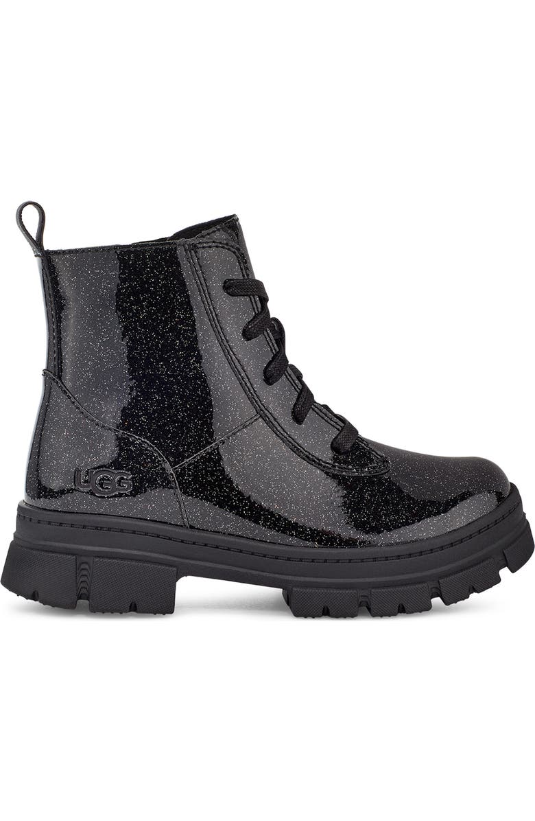 UGG<sup>®</sup> Kids' Ashton Glitter Boot, Alternate, color,