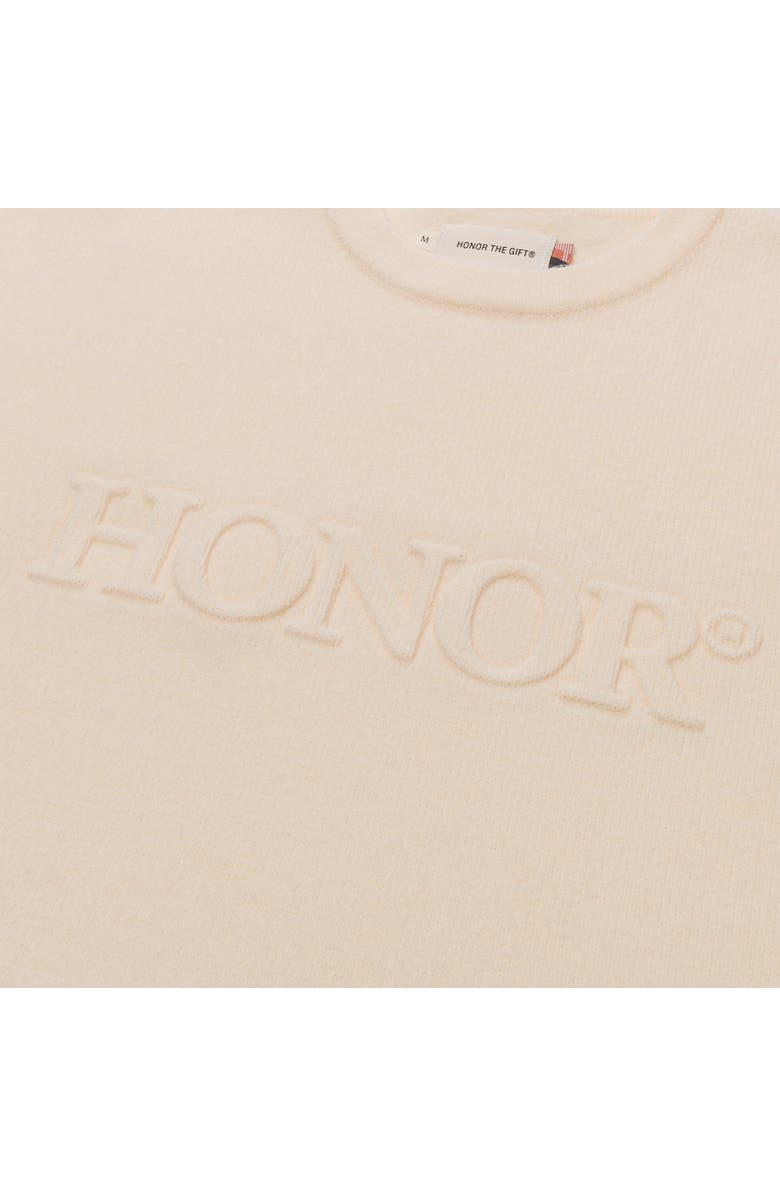 HONOR THE GIFT Cotton Logo Sweater, Alternate, color, 