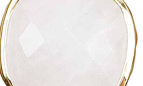 Panacea Faux Pearl Linear Drop Earrings In White