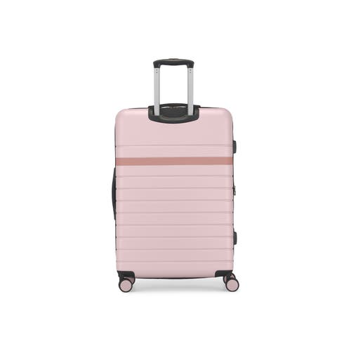 Bugatti Lisbon Hardside Check-in Large Luggage With Expansion In Pink