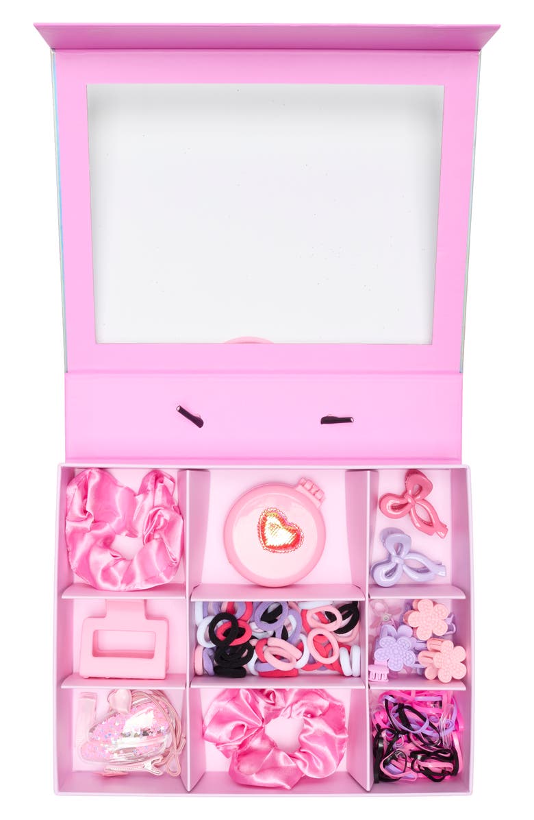 Luxe + Olive 173-Piece Assorted Hair Accessories Set, Alternate, color, Silver