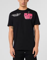 PHILIPP PLEIN Round Neck T-Shirt Gelato Monsters Men