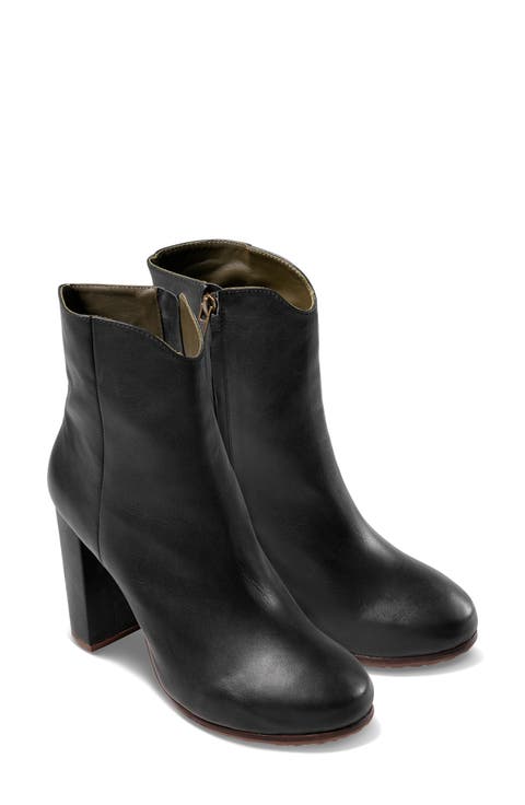 Town Leather Bootie