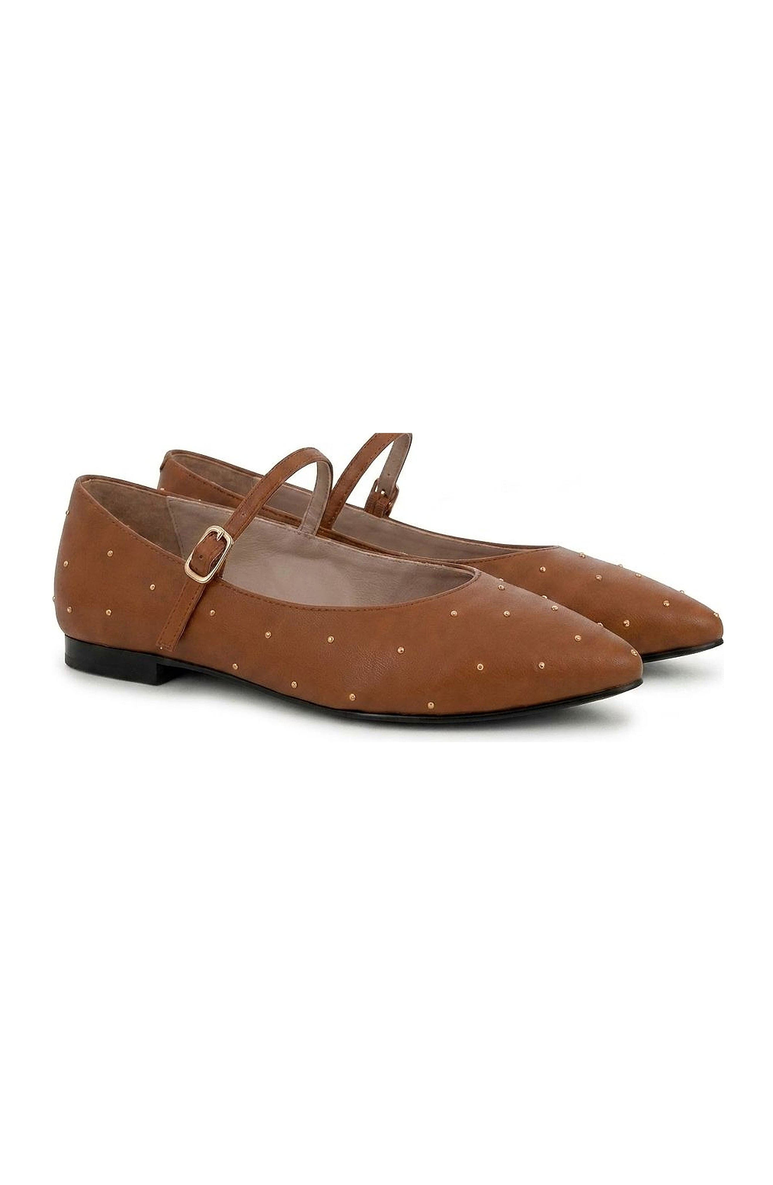 Clara Flat Sandal, Alternate, color, Tan