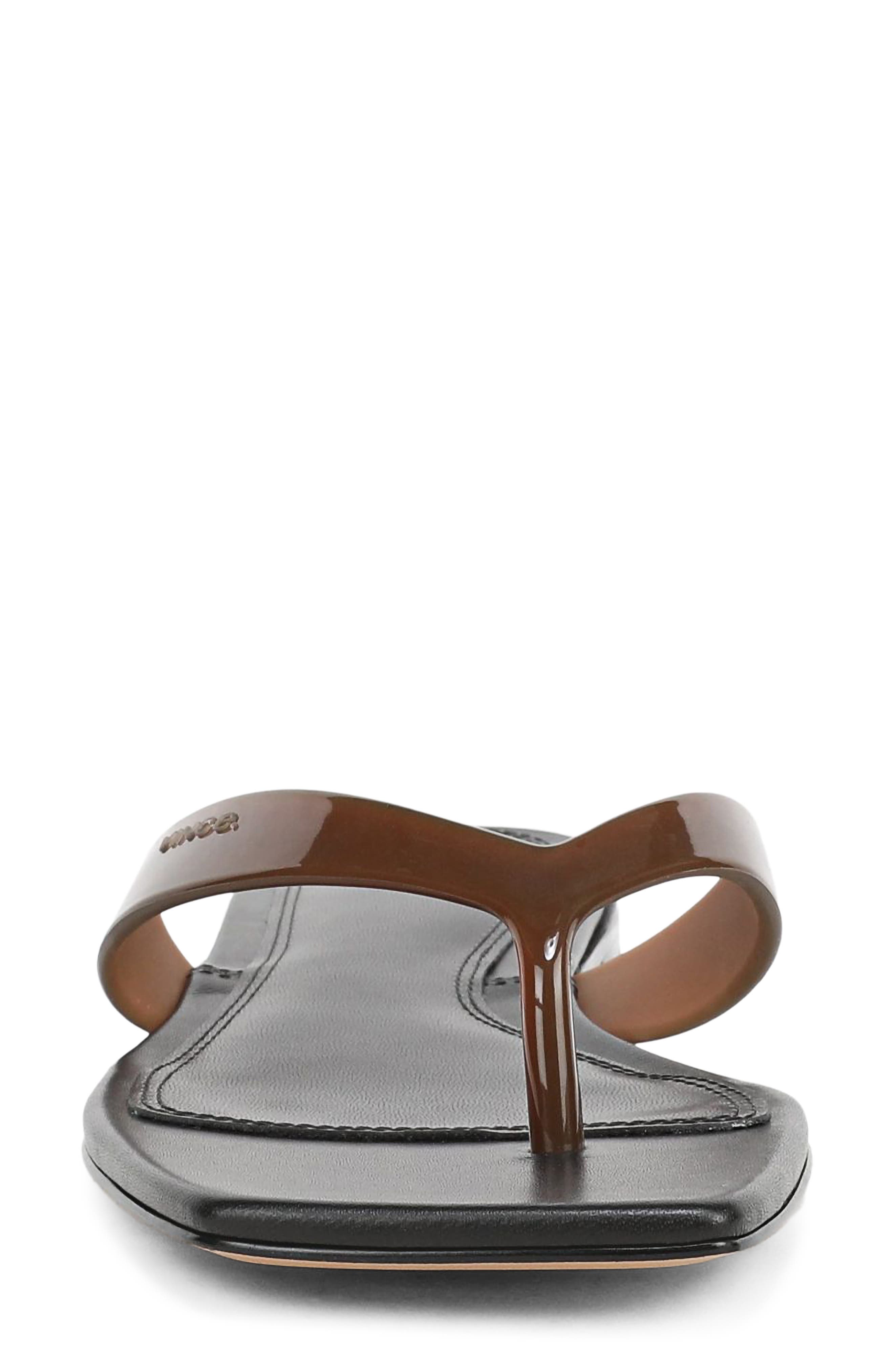 Vince San Juan Flip Flop, Alternate, color, Saddle