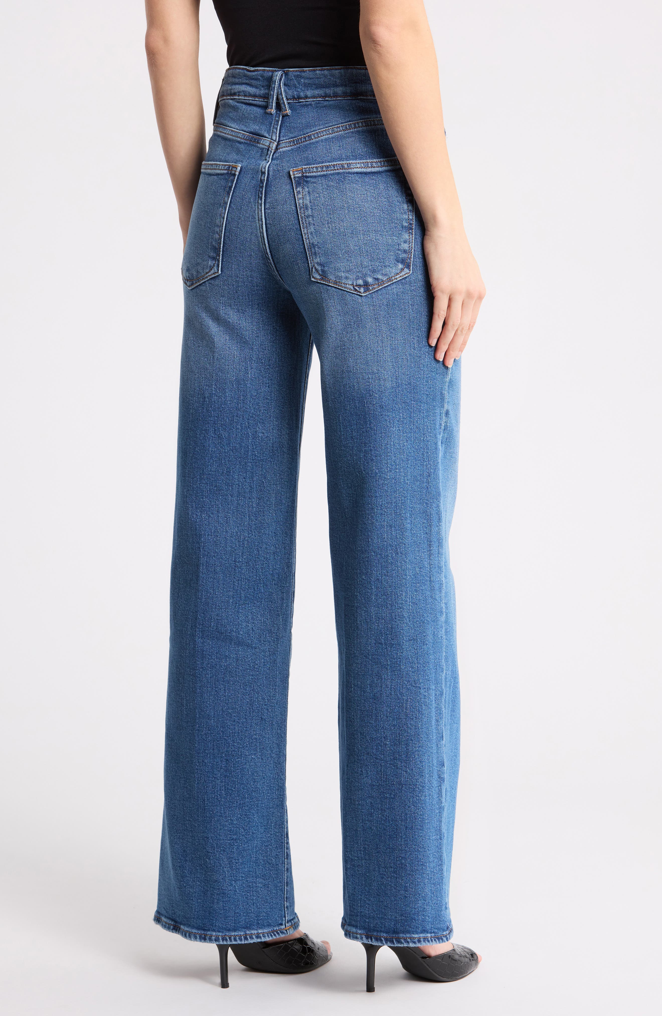 Good Skate High Waist Wide Leg Jeans