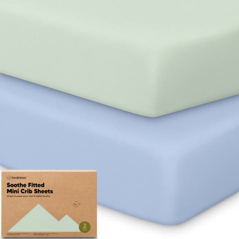Soothe Fitted Mini Crib Sheet
