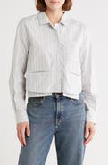 Parker The Kalen Crop Button-Up Shirt