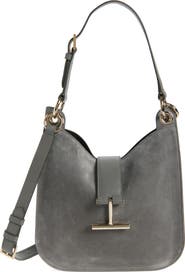 TOM FORD Small Tara Suede Top Handle Bag