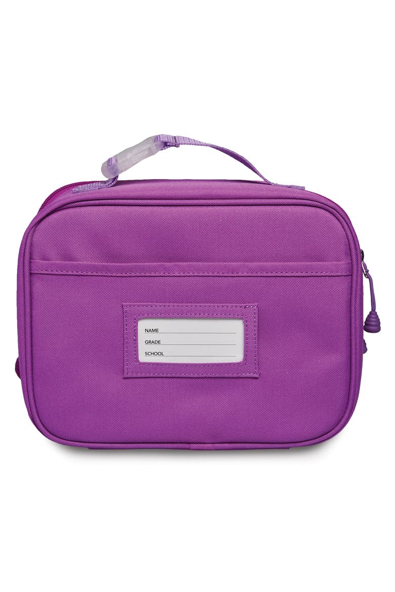 Octopus Water Resistant Lunchbox, Alternate, color, PINK