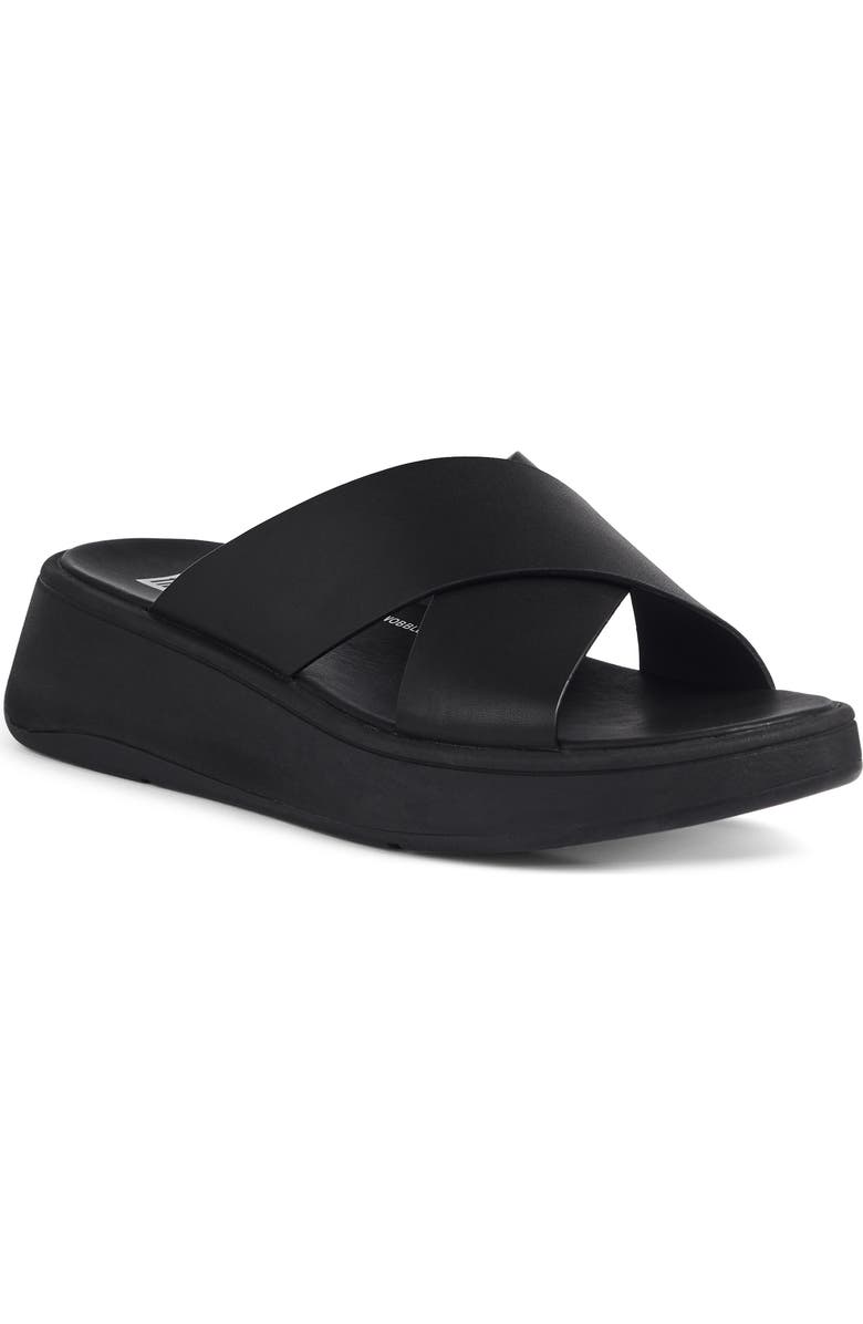 FitFlop F-Mode Platform Slide Sandal, Main, color,