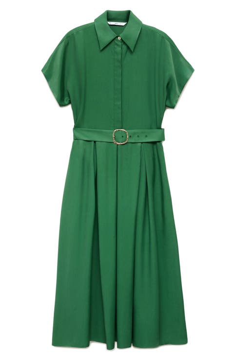 Belted Shirtdress