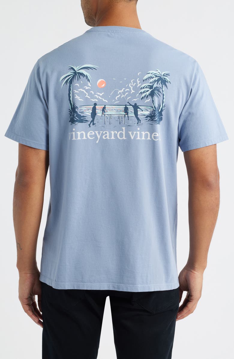 vineyard vines Beer Die Graphic T-Shirt, Alternate, color, Summer Evening
