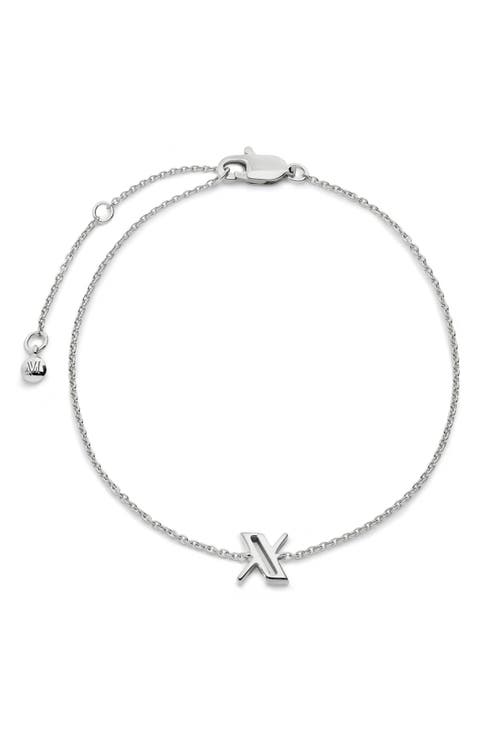 Initial Pendant Bracelet