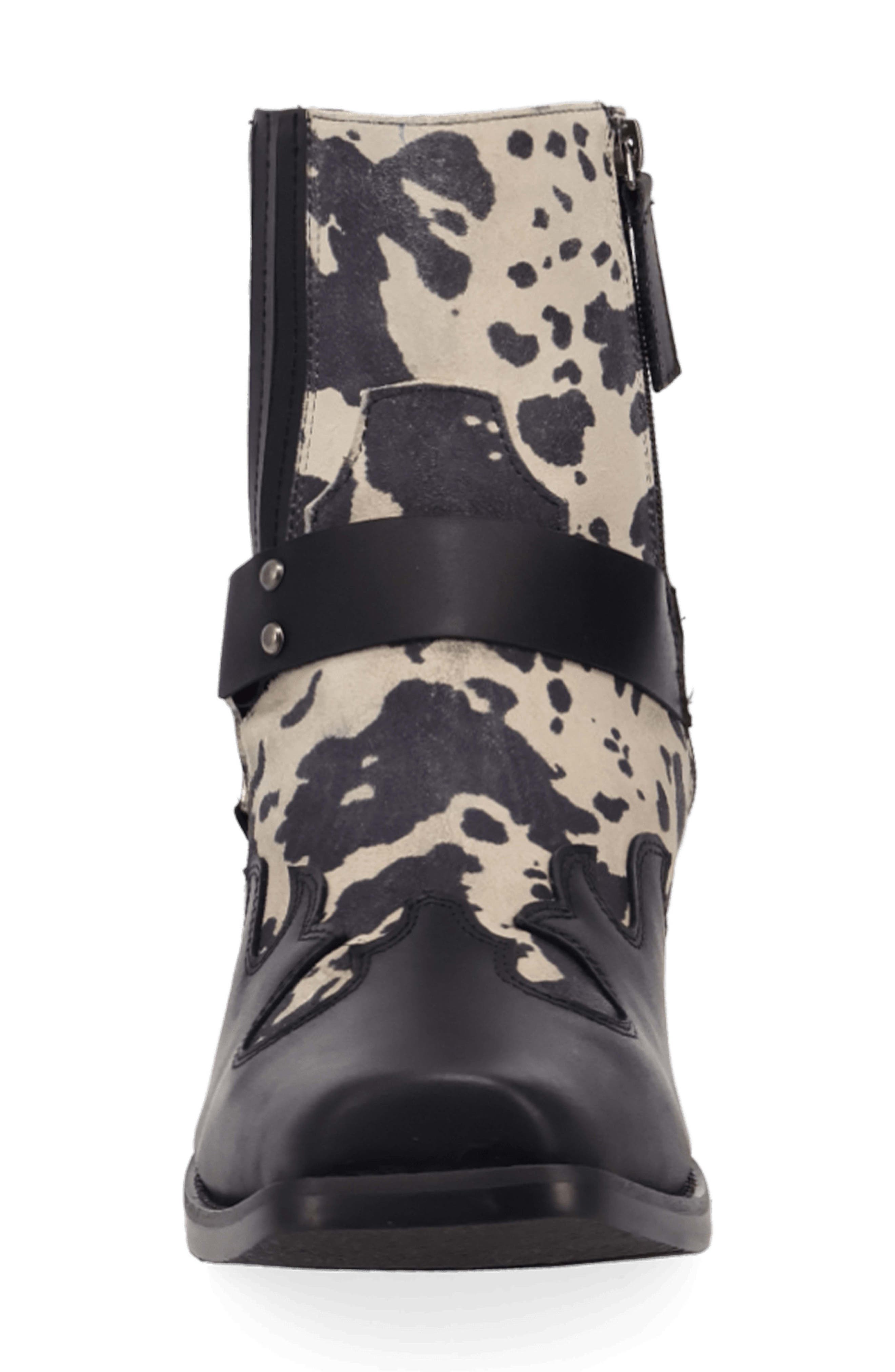 Bandit Boot, Alternate, color, COW PRINT