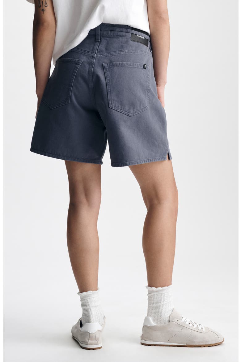Morgan Belted Denim Shorts, Alternate, color, FOLKSTONE COLORED DE