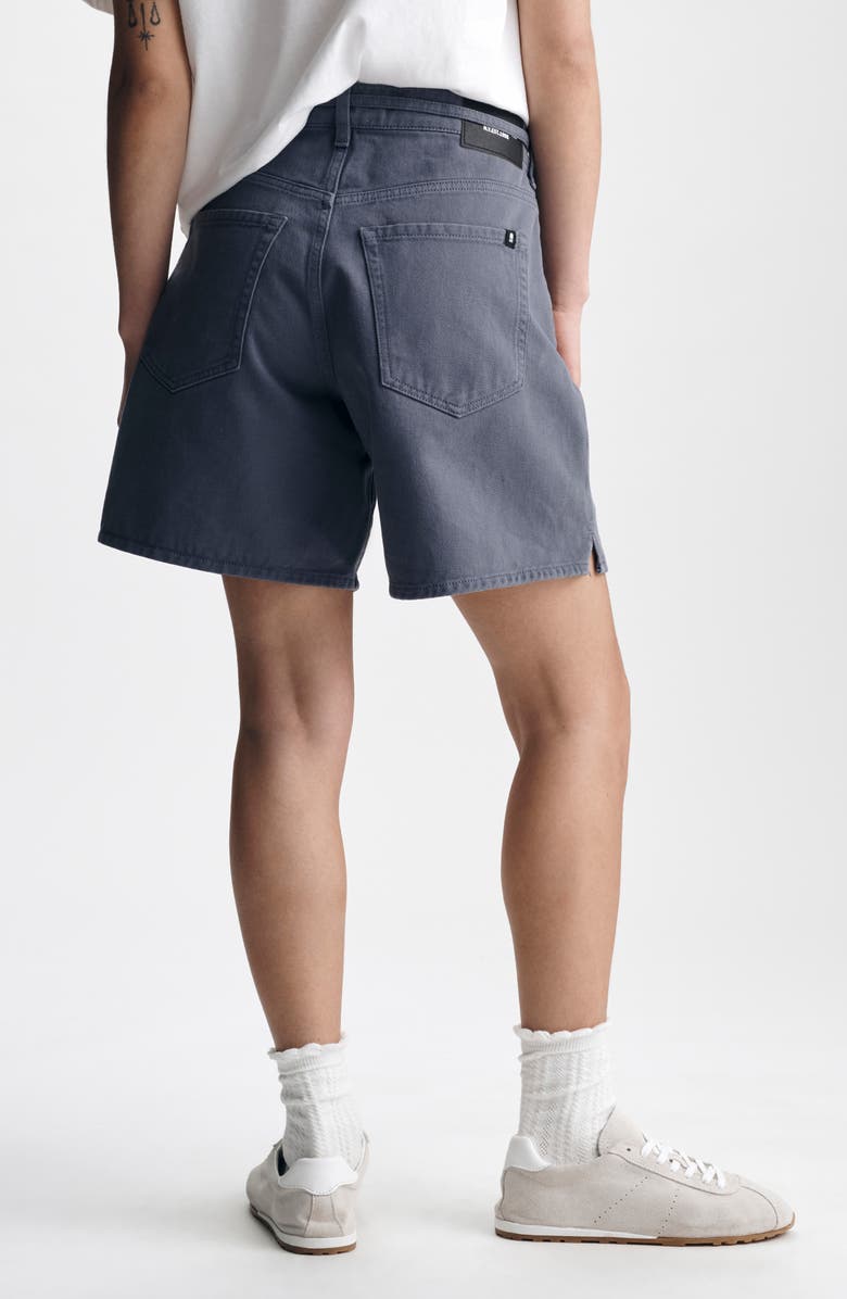 Brooklyn Industries Morgan Belted Denim Shorts, Alternate, color, Folkstone Colored De